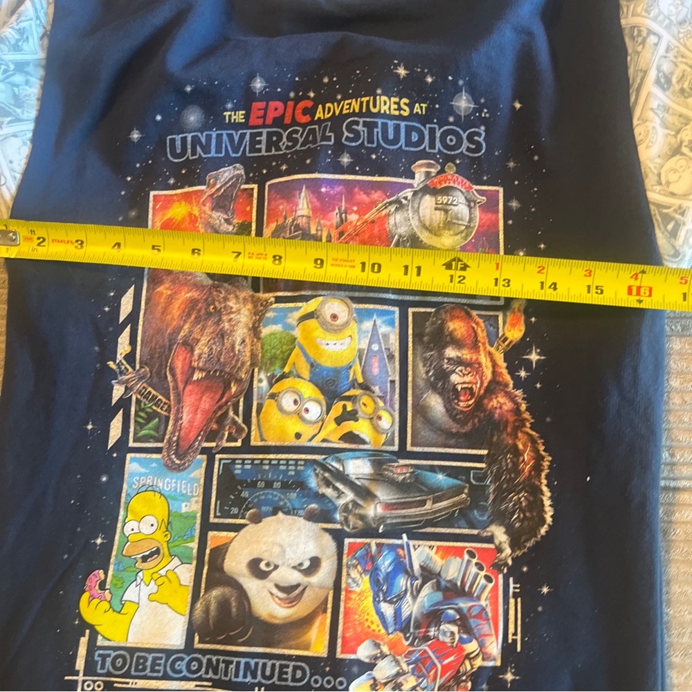 Universal Studios "Epic Adventures" Attractions Hoodie Jacket Youth/ Size Large - Picture 11 of 12